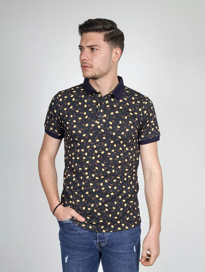 Polo imprimé